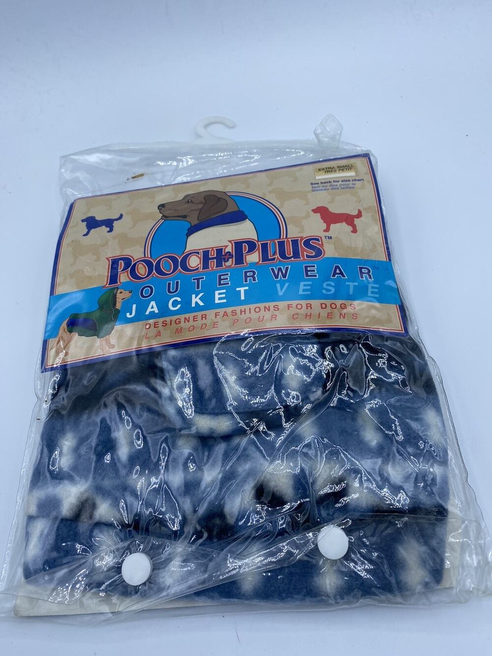 X-SMALL DOG JACKET STEPPING OUT & POOCH-PLUS